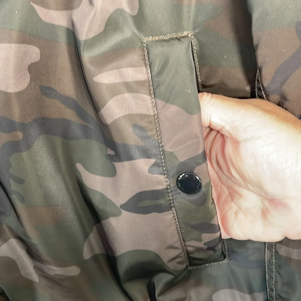 Denim & Supply Ralph Lauren Camouflage Military Bomber Jacket Sz‎ S